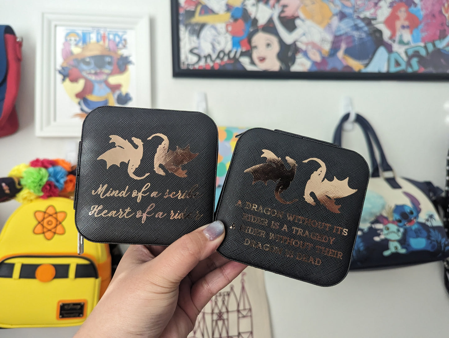 Dragon Rider Jewelry Case | Lilo and Stitch Inspired Jewelry Case