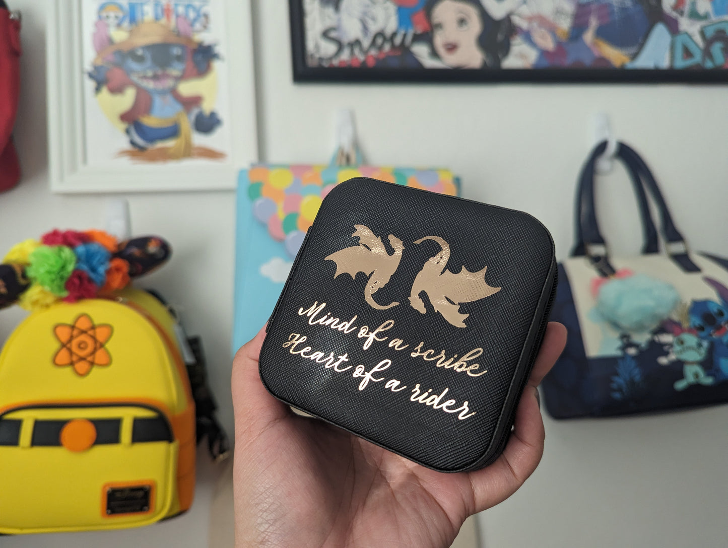 Dragon Rider Jewelry Case | Lilo and Stitch Inspired Jewelry Case