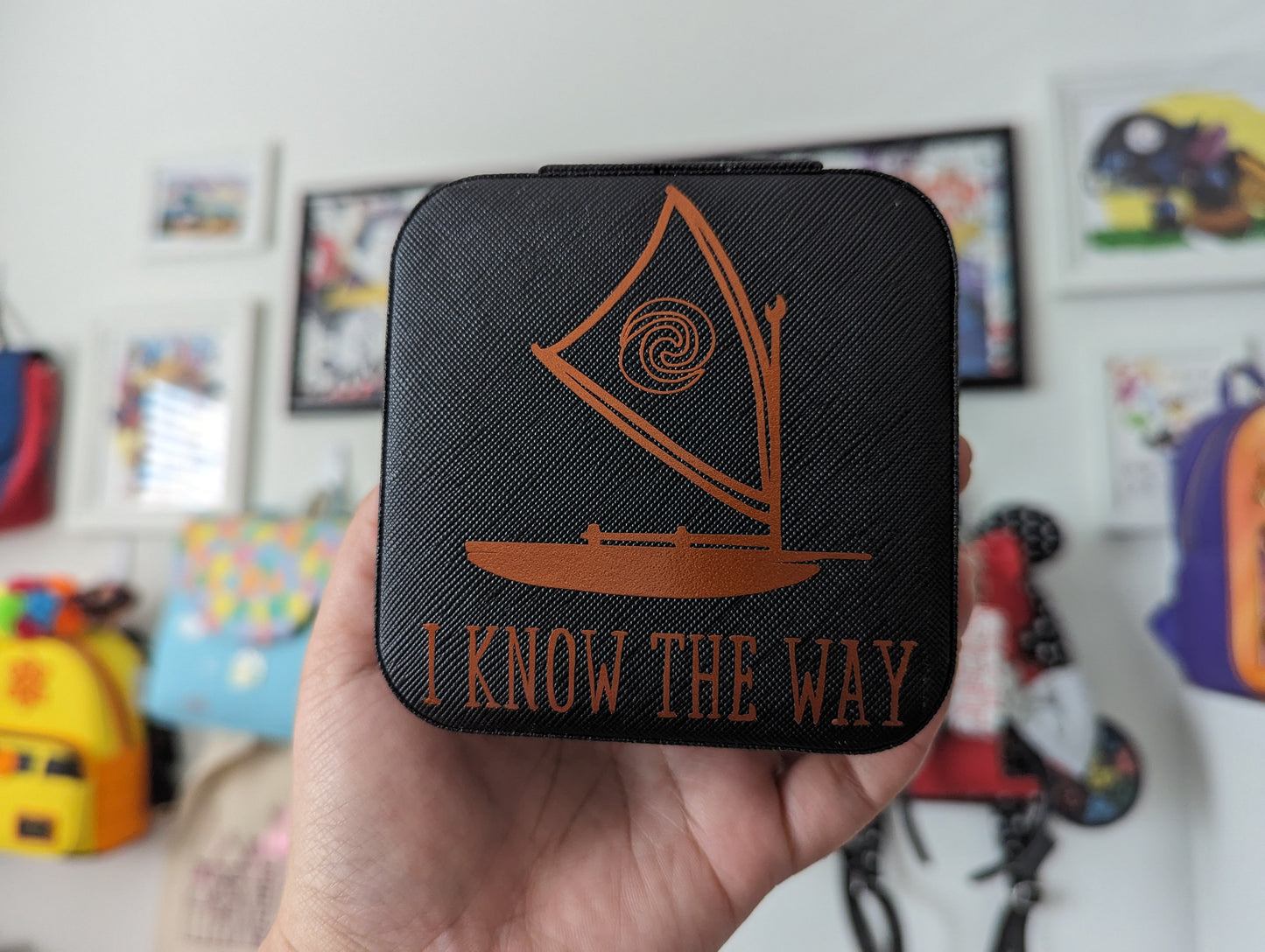 I Know the Way Jewelry Case | Moana Inspired Jewelry Case