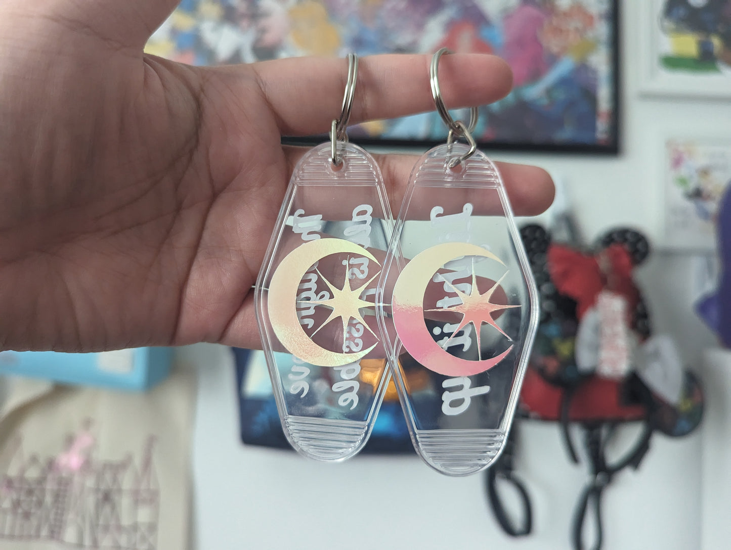 Crescent City | Crescent City Inspired Retro Motel Keychain