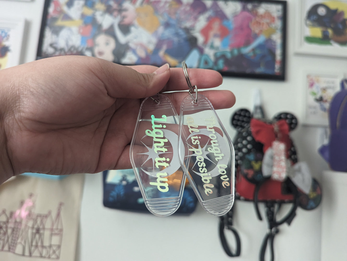 Crescent City | Crescent City Inspired Retro Motel Keychain