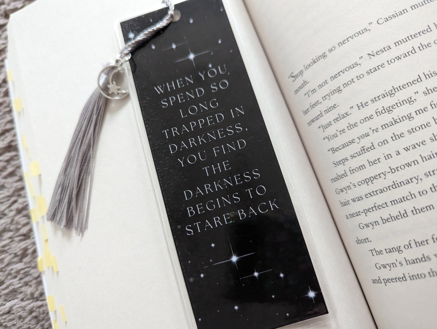 Darkness Bookmark | ACOTAR Inspired Bookmark