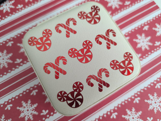 Candy Cane Magical Mouse | Travel Jewelry Case