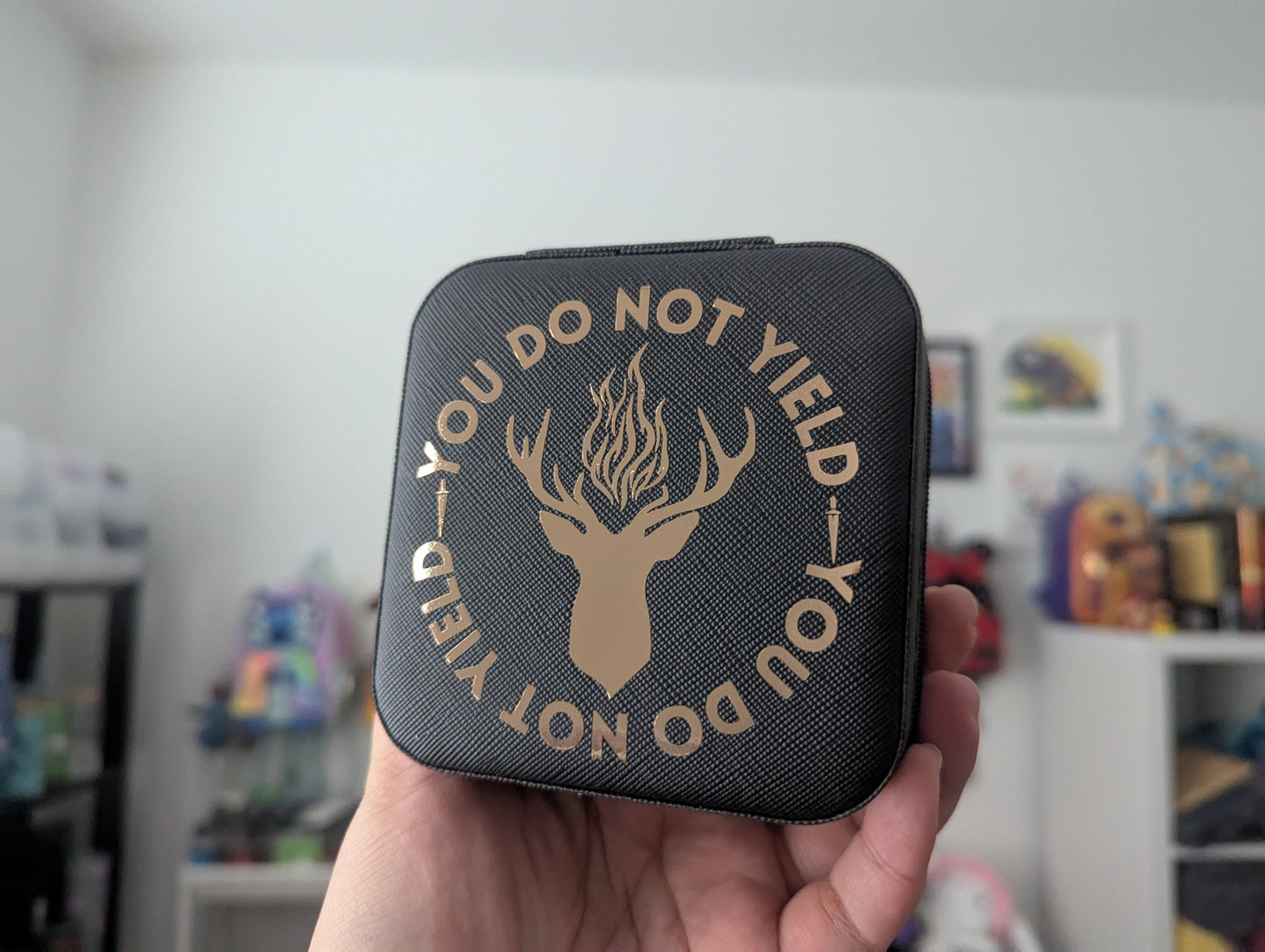 You Do Not Yield | TOG Inspired Travel Jewelry Case