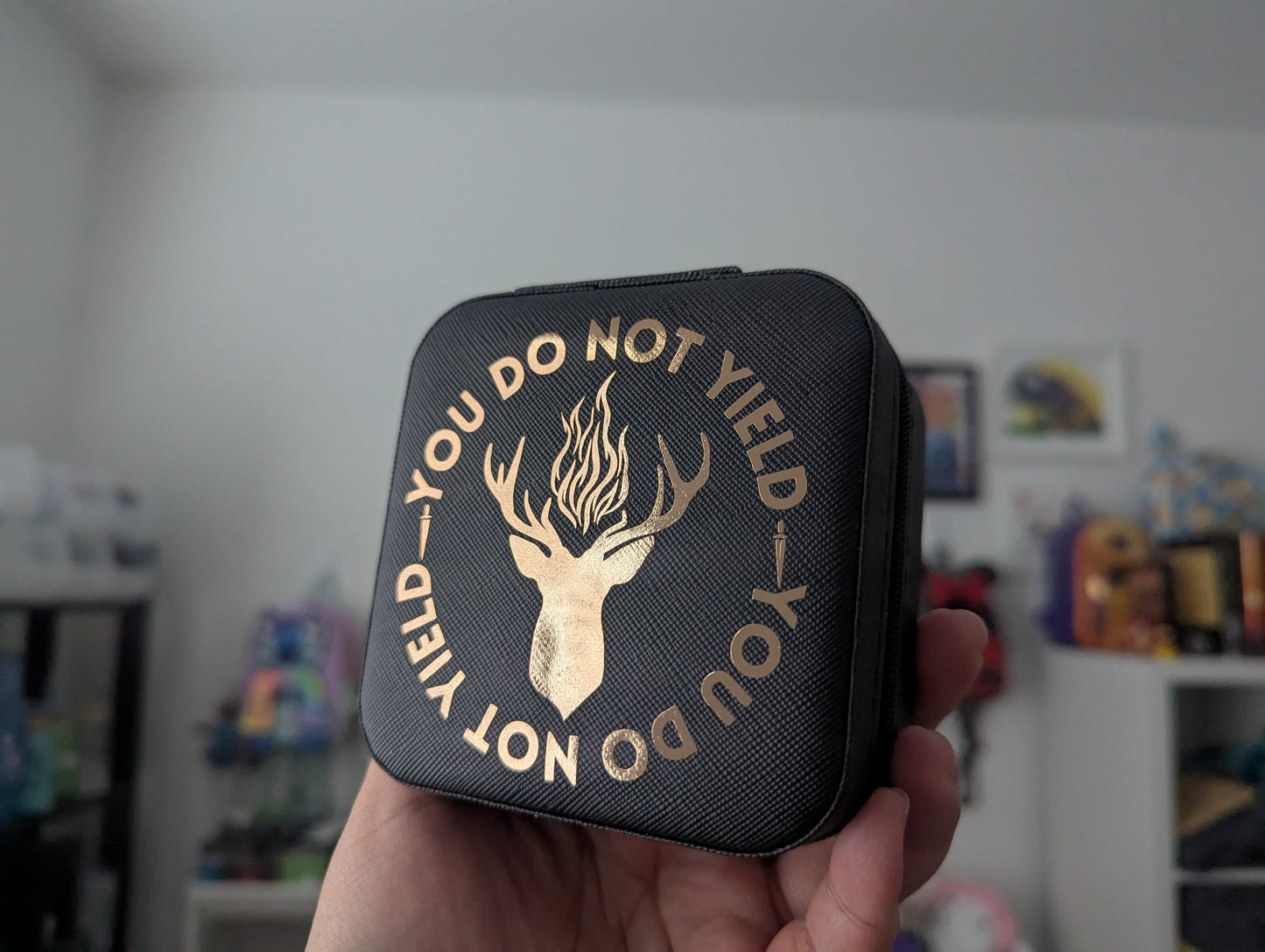 You Do Not Yield | TOG Inspired Travel Jewelry Case