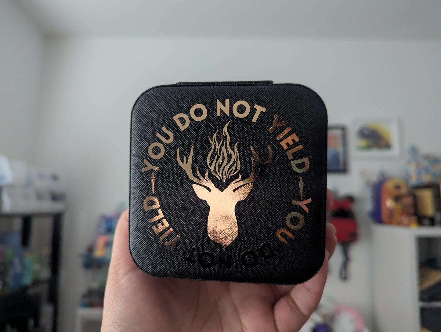 You Do Not Yield | TOG Inspired Travel Jewelry Case
